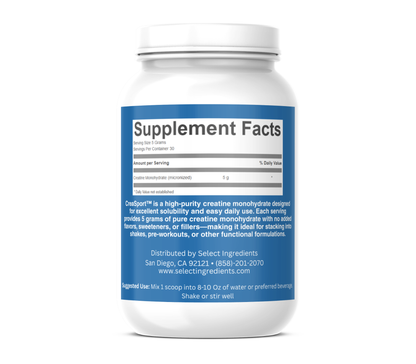 CreaSport™ - Micronized Creatine Monohydrate